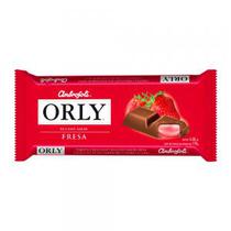 Barra Chocolate Orly Morango 115G