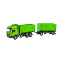 Camión de Juguete New Ray Long Hauler Man F2000 464 15043 Verde