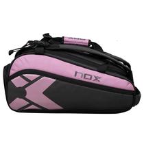 Raqueteira para Beach Tennis Padel Nox Street Series Gris/Rosa