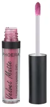 Batom Liquido Phoera Velvet Matte 203 Androgyny - 2.5ML