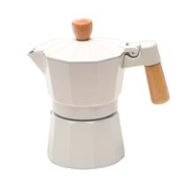 Cafetera Italiana p/ 3 Tazas Blanco