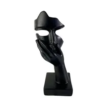 Figura Decorativa Concepts 437-5011466 15.5 CM Negro