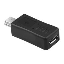 Adaptador Mini HDL USB Femea para USB Macho  Preto