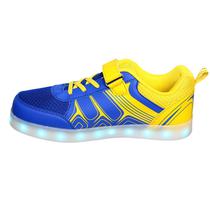 Tenis LED Gati TXL-201 Azul (N.34)