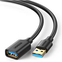 Cabo de Extensao Ugreen USB 3.0 30127 - Preto 3 Metros