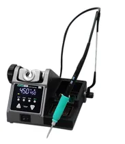 Sugon - Estación de Soldadura de Precisión T21 de 120 W, 2 Segundos de Calentamiento Rápido 716 ℉, 210 Puntas de Soldador, Universal 110 V-220 V