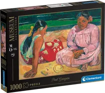 Quebra-Cabeça Paul Gauguin Femmes de Tahiti Museun Collection Clementoni - 39762 (1000 Pçs