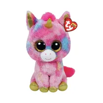 Peluche Unicornio Fantasia TY Beanie 37041