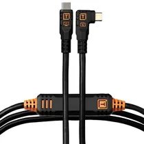Cabo USB-C para USB-C Tether Tools Tetherpro 10 GBPS para Câmera - Preto 4,6 Metros (CUC15RTG2-BLK)