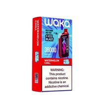 Vape Descartavel Waka Blast 36000 Puffs 5% Nicotina - Watermelon Chill