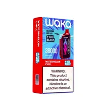 Vape Descartável Waka Blast 36000 Puffs 5% Nicotina - Watermelon Chill
