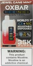 Vape Descartavel Oxbar Ice-Nic Jewel Cane Mint - 35000 Puffs