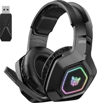 Fone Gamer Onikuma B100 Wireless RGB - Preto