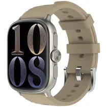 Relogio Imilab Imiki Frame 2 Pro com GPS/Bluetooth - Titanium/Beige