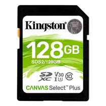 Cartao SD 128GB Kingston C10 100M SDS2/128GB