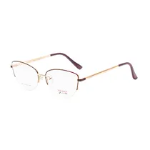 Armação para Óculos de Grau Visard D32413 C9 Tam. 55-17-140MM - Vermelho/Dourado