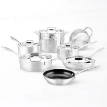 Jogo de Panela Cuisinart Inox 11Pçs