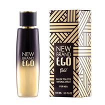 Perfume Masculino New Brand Ego Gold 100ML