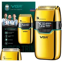 Aparelho de Barbear VGR Voyager V-350 Recarregável - Dourado
