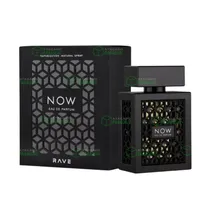 Rave Now Black Edp Lattafa - 100 ML - Perfume Masculino