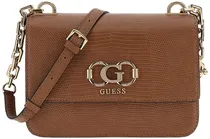 Bolsa Guess KG962420 Salinge Feminina - Cognac