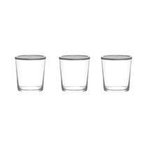 Set de Potes Lav Bodega BDG386 345ML Gris 3 Piezas