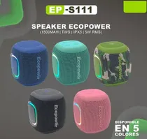 Ecopower Speaker EP-S111 BT/ USB/ SD/ Aux/ IPX5 Rosa