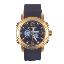 Relogio Masculino Analógico-Digital Hummer WH2-224303 Borracha
