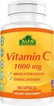 Alfa Vitamins Vitamin C 1000 MG (100 Cápsulas)