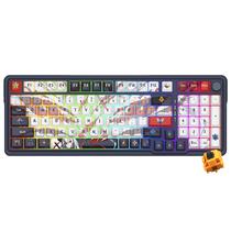 Teclado Gamer Mecanico Redragon K686AK-RGB-Pro Eisa Wireless / RGB / Ingles - Azul / Branco