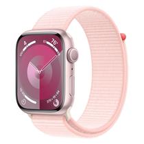 Apple Watch Series 9 MR9J3LW/A Caixa Aluminio 45MM Rosa - Loop Esportiva Rosa s/L