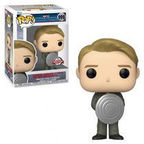 Funko Pop Marvel Captain America Exclusive - Captain America With Prototype Shield 999