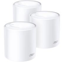 Roteador Wireless TP-Link Deco X20 AX1800 (3-Pack) 574 MBPS Em 2.4GHZ + 1201 MBPS Em 5GHZ - Branco