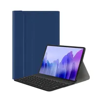 Capa Con Teclado Magnético Walkers KB01 para Samsung Galaxy A7 Lite Azul