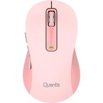 Mouse Wireless Quanta QTMOI40 Click Go 1600DPI - Rosa