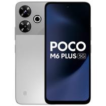 Celular Xiaomi Poco M6 Plus 5G 6GB/128GB Ice Prata-Indu Dual Sim 5G 6.79"