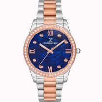 Relogio Feminino Daniel Klein DK.1.12541-4 - Prata/Rosa Ouro