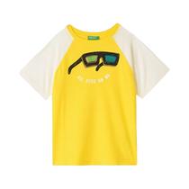 Camiseta Infantil Benetton 3096G10DL 23D