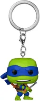 Boneco Chaveiro Leonardo - Turtles Mutant Mayhem - Funko Pop! Pocket