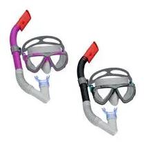 Bestway Kit de Buceo Mascara + Snorkel 14 + Hydro Swim