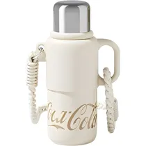 Garrafa Térmica Nonoo Coca-Cola NS970H1 com Alça - Gold 970ML