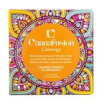 Chá Cannargy Base de Erva Mate, Limão, Ervas e Cannabis 10 Saquinhos 20G