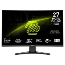 Monitor 27 MSI Mag 275CQF E18 180HZ/Q5MS/Curvo/Preto