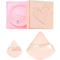 Set de Polvo Fijador + Esponjas Beauty Creations BFSPP2 - Pink Cloud 3 Piezas