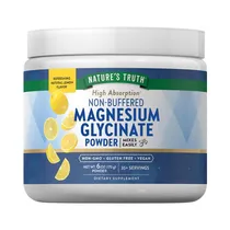Vitamina Nature's Truth Magnesium Glycinate Powder Lemon 250MG 170GR