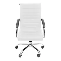 Cadeira de Escritorio Florencia LVS-101 White Branca