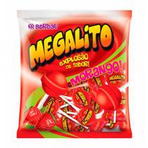 Pirulito Berbau Megalito Morango 500G