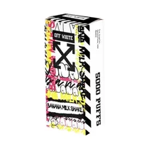 Pod Descartável Off White Pro 6K Puffs Banana Milk Shake