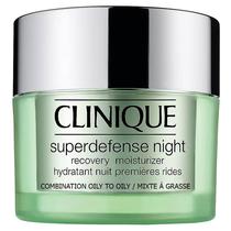 Creme Hidratante e Anti-Vermelhidao Clinique Superdefense Night Recovery Moisturizer Combination Oily To Oily - 50ML