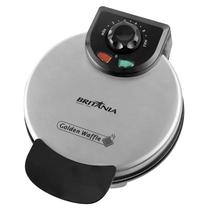 Wafleira Britania Golden - 850W - 110V - Prata e Preto